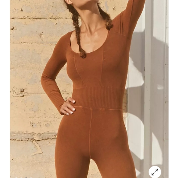 🍂NWT Free People Movement yoga bodysuit - Picture 3 of 9